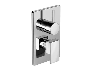 KELIO 63 - 6350188 - Brass shower mixer with diverter with plate _ Fir Italia